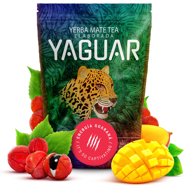 Dárková sada Yerba Mate Yaguar Energia 0,5kg