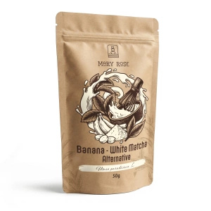Mary Rose – White Matcha Alternative – Banán (prášek) 50 g