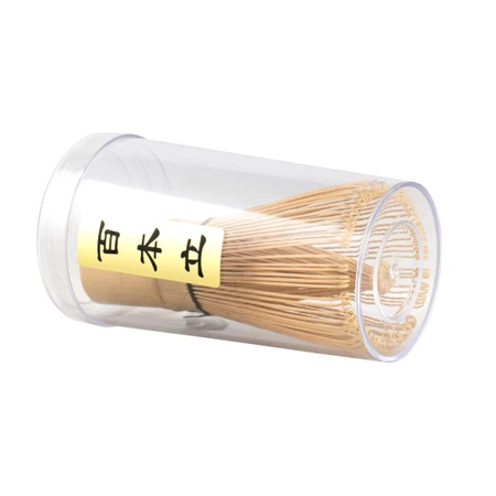 Sada příslušenství pro čaj matcha z bambusu: metlička chasen + naběračka chashaku + lžička