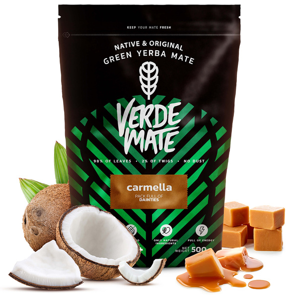 Sada Yerba Maté Verde Mate 500g 0,5kg Kalabása + Bombilla