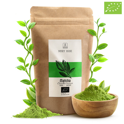 Mary Rose – Japonský zelený čaj Matcha (BIO) 100 g