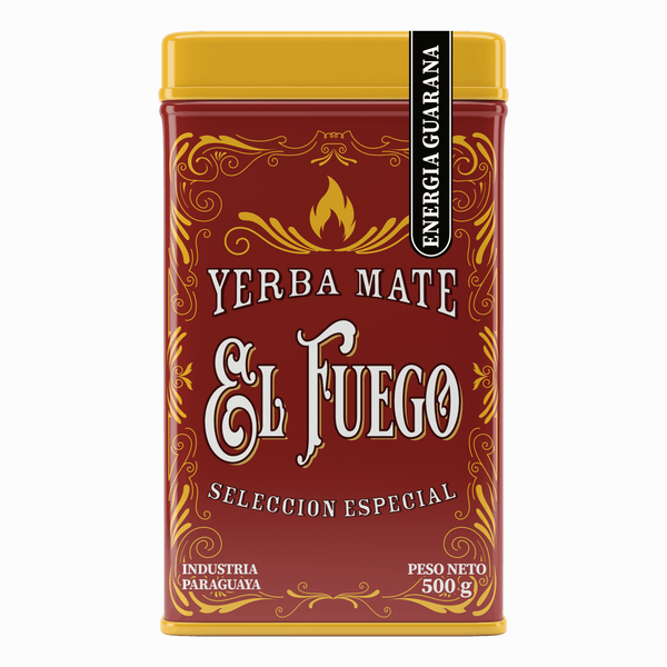Yerbera - Plechovka + El Fuego Energia Guarana 0,5 kg