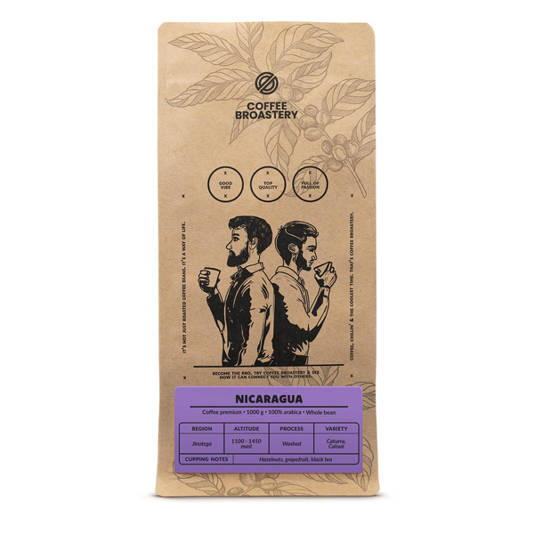 Coffee Broastery - Zrnková káva Nicaragua Colibrí Azul Speciality 1 kg