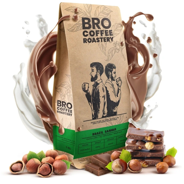 Sada Bro Coffee Roastery Brazil Guaxupe + Brazil Samba 2x1kg (2kg)