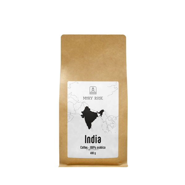 Mary Rose - Zrnková káva India Karnataka premium 400 g