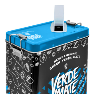 Yerbera – Plechovka + Verde Mate Green Más IQ 0,5 kg