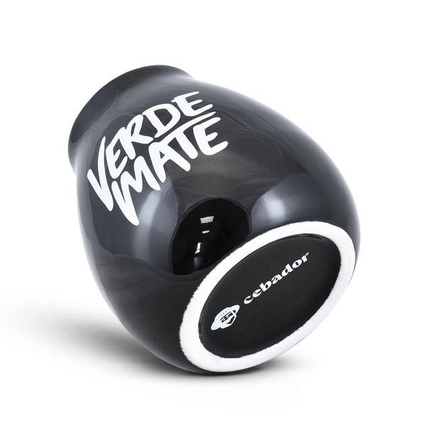Ceramic Calabash black - Verde Mate 350ml