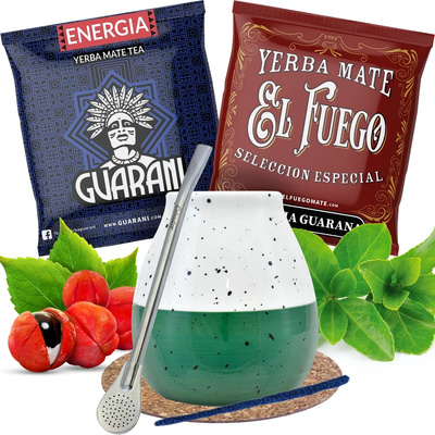 Yerba Mate Sada 100g Kalabása + Bombilla