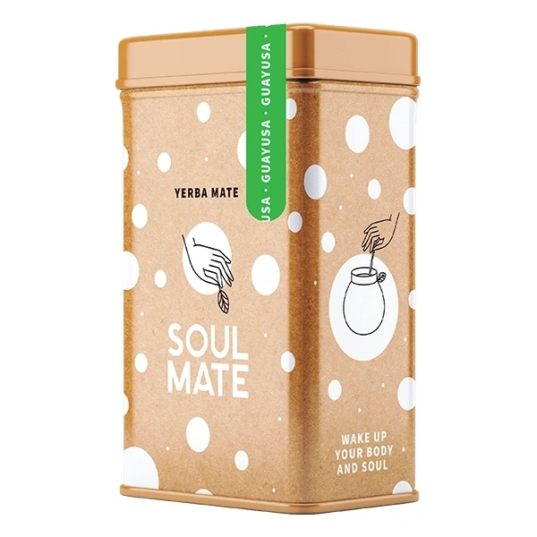 Yerbera – Plechovka + Soul Mate Orgánica Guayusa 0,5 kg