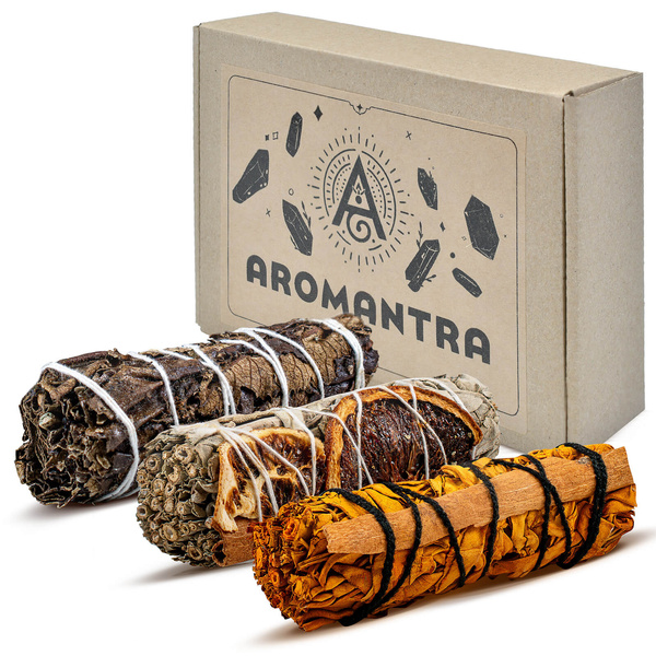 Dárková sada: bílá šalvěj – 3 druhy