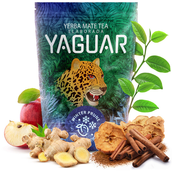Yerba mate zimní sada pro začátečníky Yaguar Winter Prune 500g
