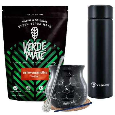 Sada termosek Yerba Verde Mate Ashwagandha 500g