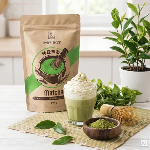 Mary Rose – Čínský zelený čaj Matcha Premium 100 g