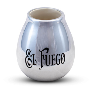 Sada Yerba Mate: El Fuego Elaborada 1kg + Kalabása + Bombilla