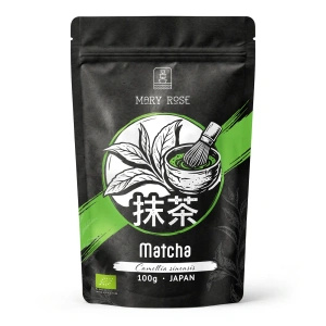 Sada 3 japonských čajů matcha BIO: ceremoniální + prémiová + kulinární