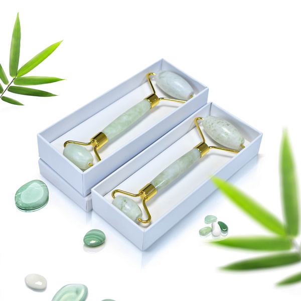 Masážní přístroj na obličej - jadeit