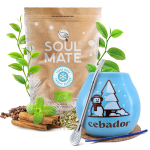 Yerba mate zimní sada pro začátečníky Soul Mate Frosty 500g