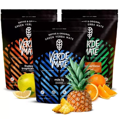 Sada zeleného ovoce Yerba Mate Verde 3x500 1,5kg