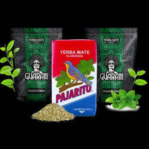 Sada Yerba Maté Elaborada: 2x Guarani + 1x Pajarito