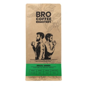 Bro Coffee Roastery – Zrnková káva Brazil Samba Premium 1 kg