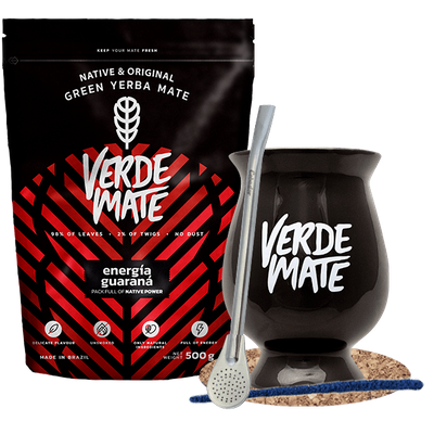 Sada pro začátečníky Bombilla Maté + Yerba Mate Verde