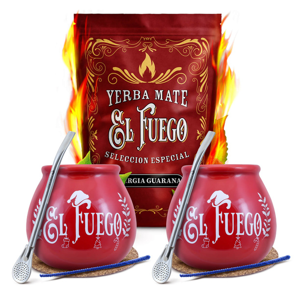 Yerba Maté sada pro začátečníky pro dva 500g