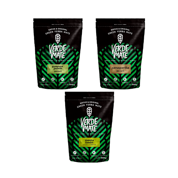 Trio Yerba Verde Mate na START pro začátečníky