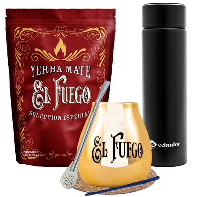 Sada termosek Yerba Mate El Fuego Elaborada 500g