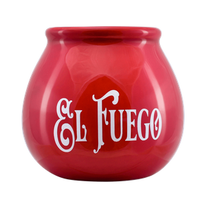 El Fuego yerba mate sada keramická kalabasa bombilla