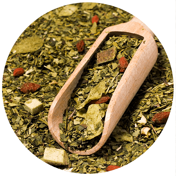 Yerbera – Plechovka + Verde Mate Green Frutos Tropicales 0,5 kg