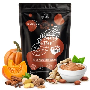 Nustino – Arašídové máslo v prášku – Pumpkin Spice (bez přidaného cukru) 400 g