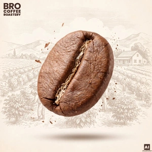 Bro Coffee Roastery – Zrnková káva Pure Crema 1 kg