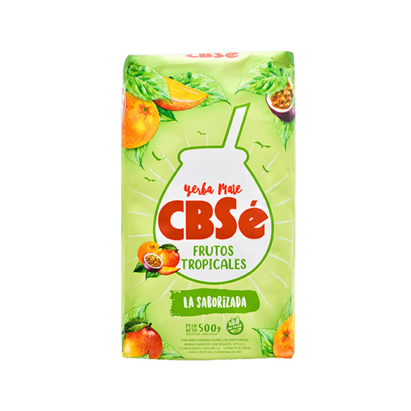 Yerba Mate Sada 2 x CBSe Energia Guarana Frutos Tropicales 0,5kg