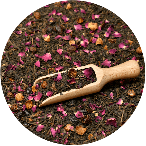 Mary Rose - Pu-erh Rosa čaj v plechovce - 50 g