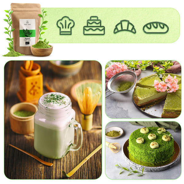 Mary Rose – Japonský zelený čaj Matcha (BIO) 100 g