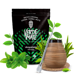 Sada Yerba Maté Verde Mate 400g 0,4kg Kalabása + Bombilla