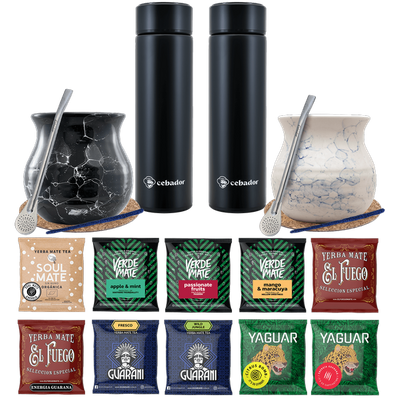 Termoska Yerba Mate Bombilla pro dva 500g