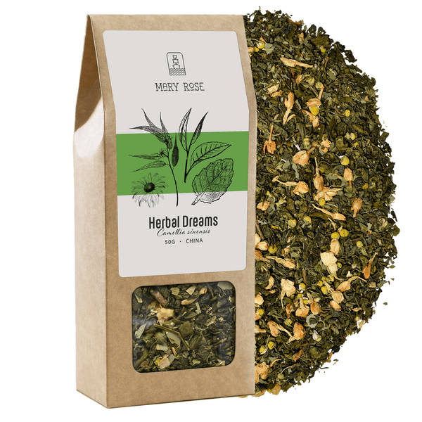 Mary Rose - Zelený Čaj Herbal Dreams - 50 g
