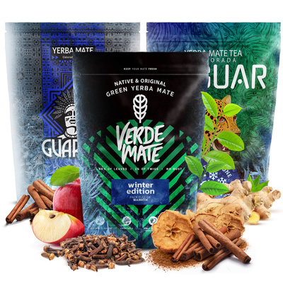 Yerba Mate zimní sada 1,4kg