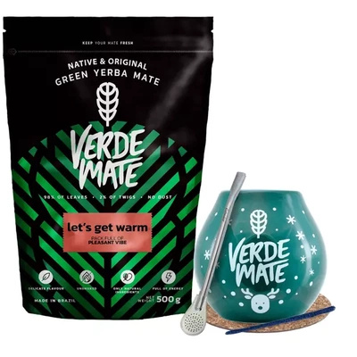 Yerba Verde Mate Let's Get Warm zimní sada 500g