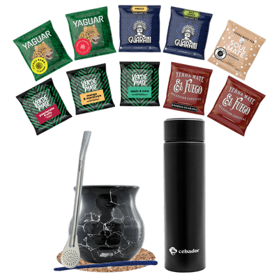 Sada Yerba Mate 500g Tykev 10x50g termoska