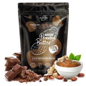 Nustino – Arašídové máslo v prášku – Chocolate (bez přidaného cukru) 400 g