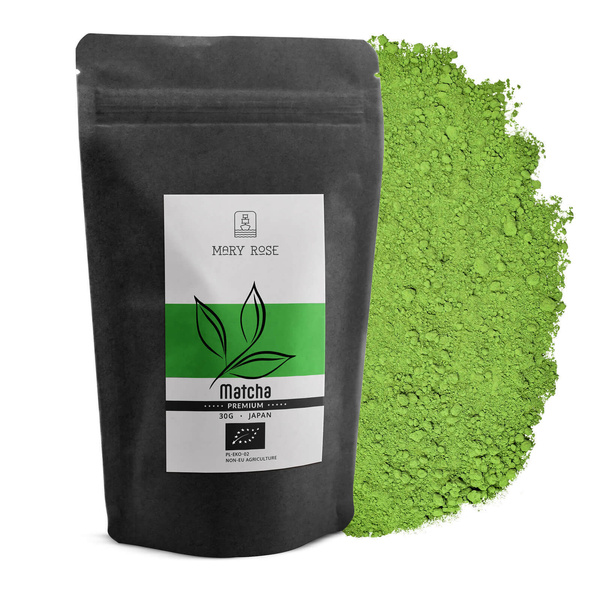 Mary Rose – Japonský zelený čaj Matcha (BIO) Premium 30 g