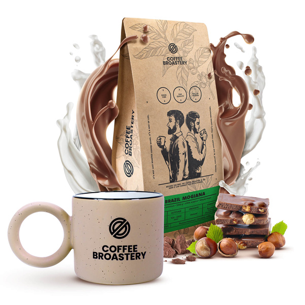 Sada Bro Coffee Roastery: káva Brazil Mogiana + hrnek