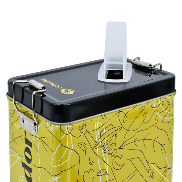 Yerbera - Plechovka na yerba mate/kávu/čaj Cebador