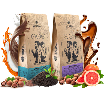 Sada Bro Coffee Roastery Nicaragua Colibrí Azul + Brazil Guaxupe 2x1kg (2kg)