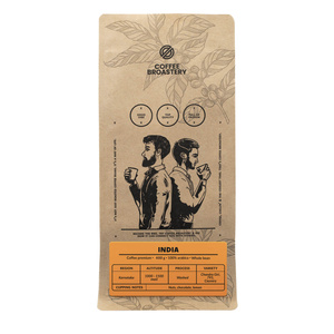 Bro Coffee Roastery - Zrnková káva India Karnataka Premium 1 kg
