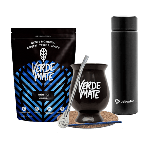Sada Yerba Verde Mate MAS IQ 500g Termoska Kalabása
