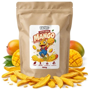FiloLilo – Lyofilizované mango (plátky) 100 g
