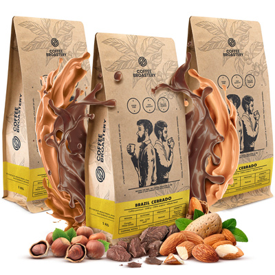 Sada Bro Coffee Roastery Brazil Cerrado 3x1kg (3kg)